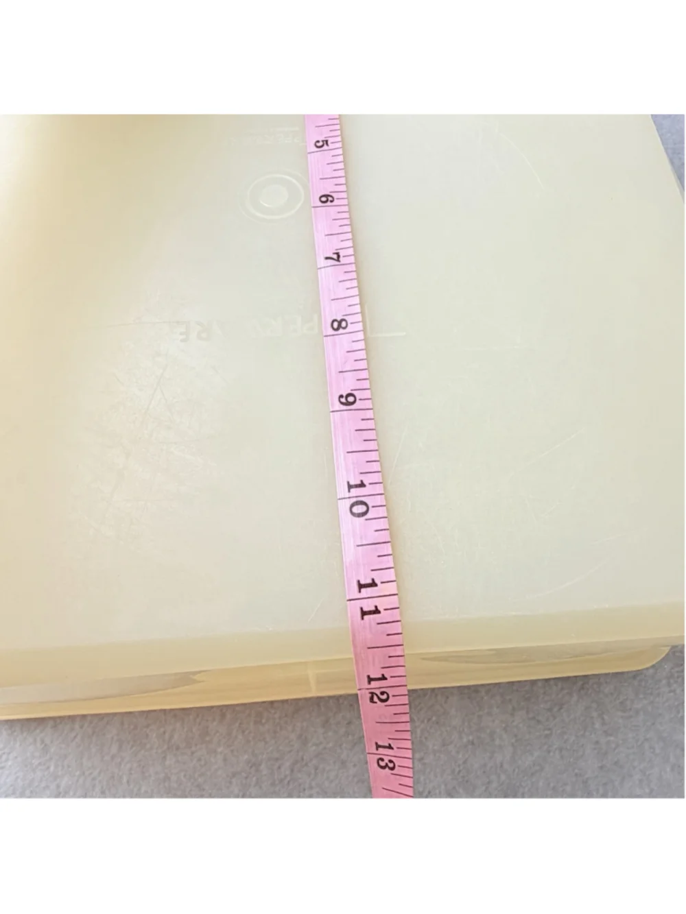 Tupperware vintage square